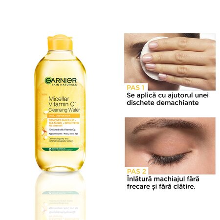 Garnier apa micelara cu vitamina C Skin Naturals, 400ml, Loreal 538521