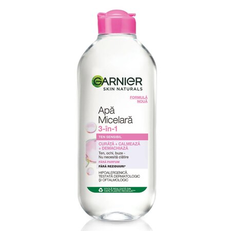 Granier apa micelara pentru ten sensibil Skin Naturals