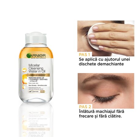 Garnier apa micelara Bifazica Skin Naturals, 100 ml, Loreal 538607