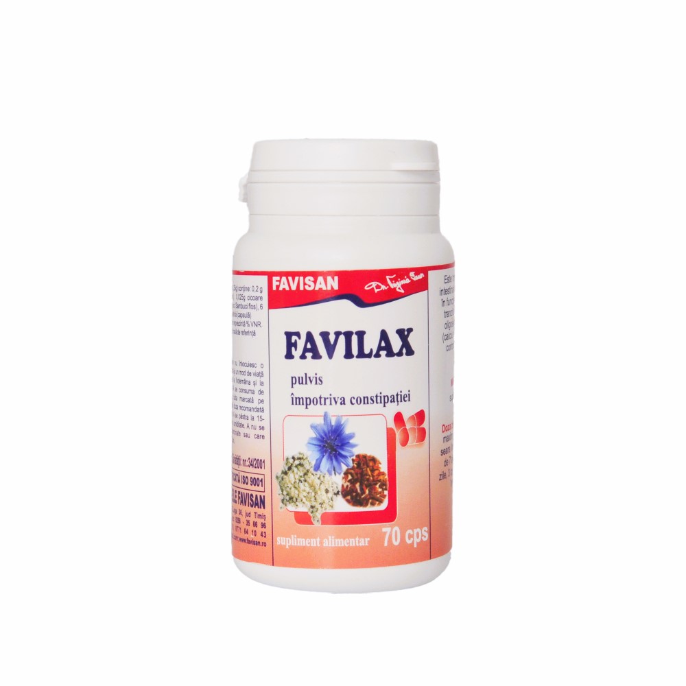 Favilax, 70 capsule, Favisan