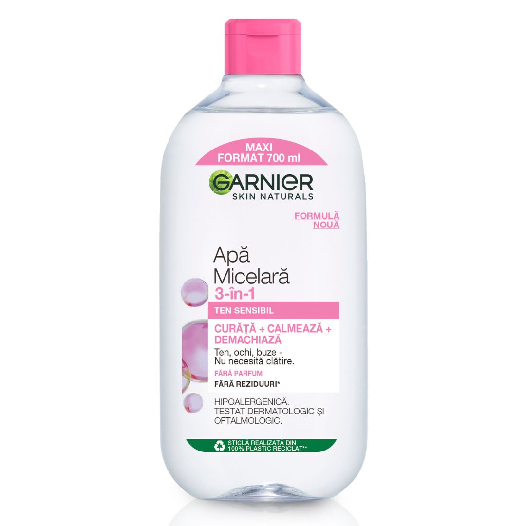 Garnier apa micelara pentru ten sensibil Skin Naturals, 700 ml, Loreal