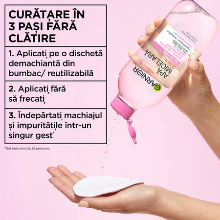 Garnier apa micelara pentru ten sensibil Skin Naturals, 100 ml, Loreal 826022
