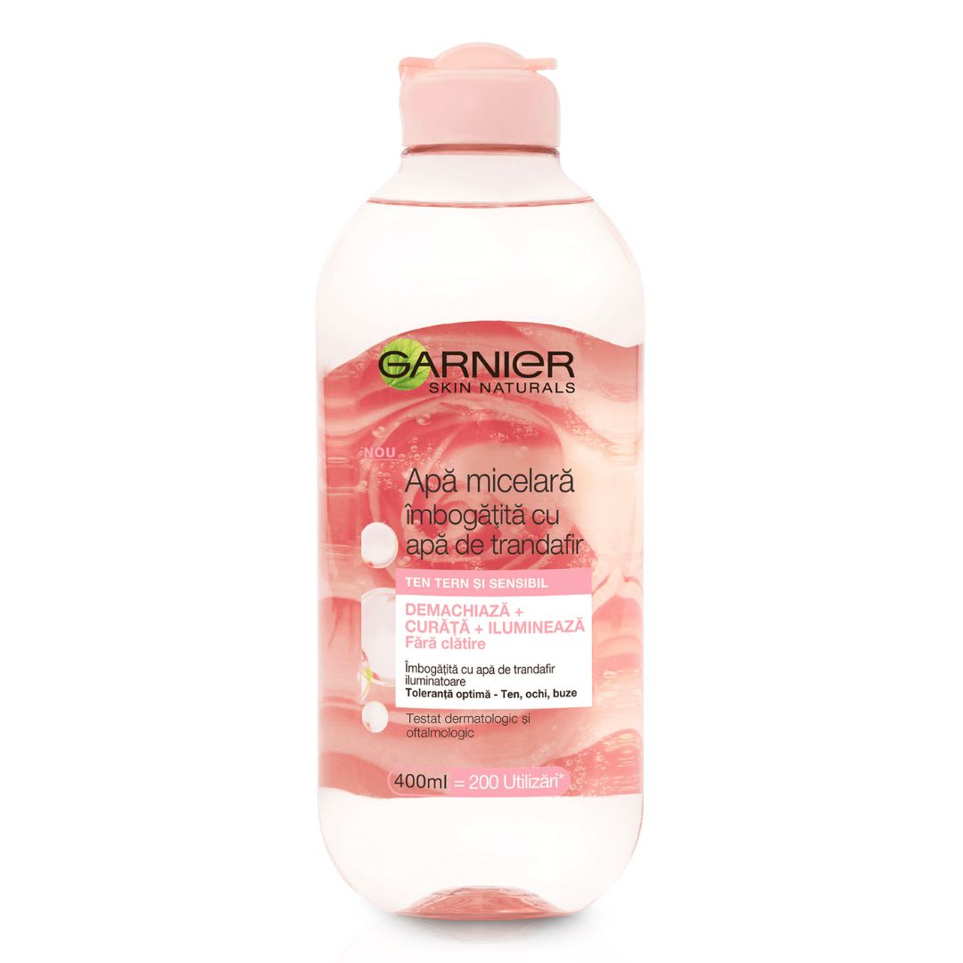 Garnier apa micelara cu apa de trandafir, 400 ml, Loreal