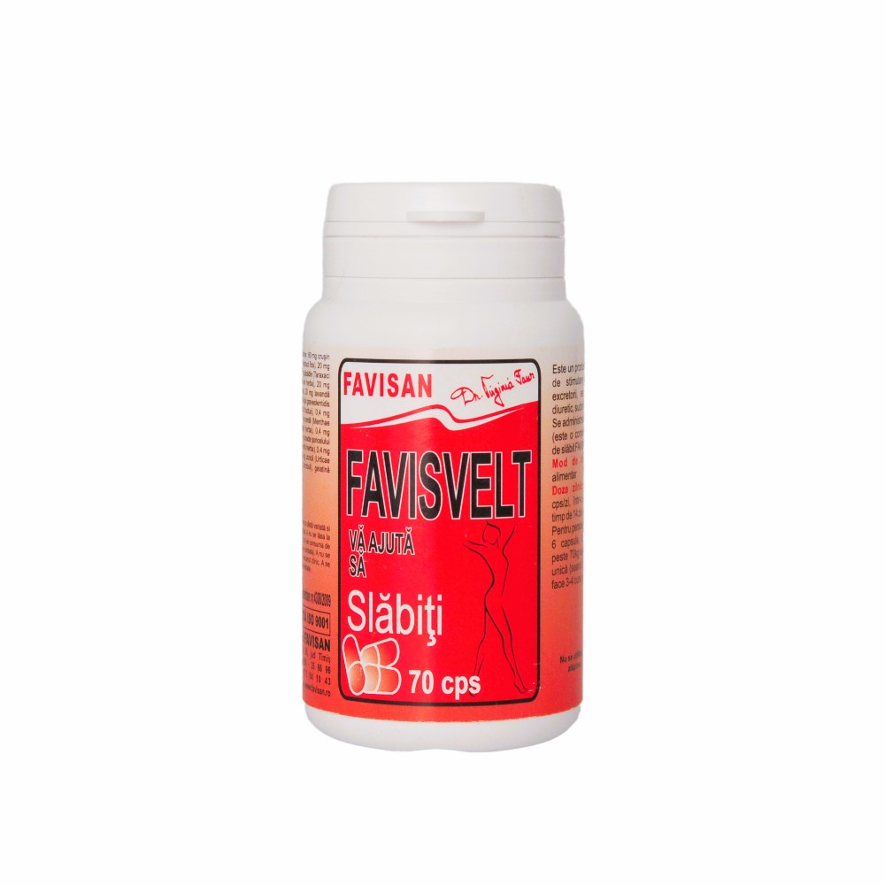 Favisvelt, 70 capsule, Favisan