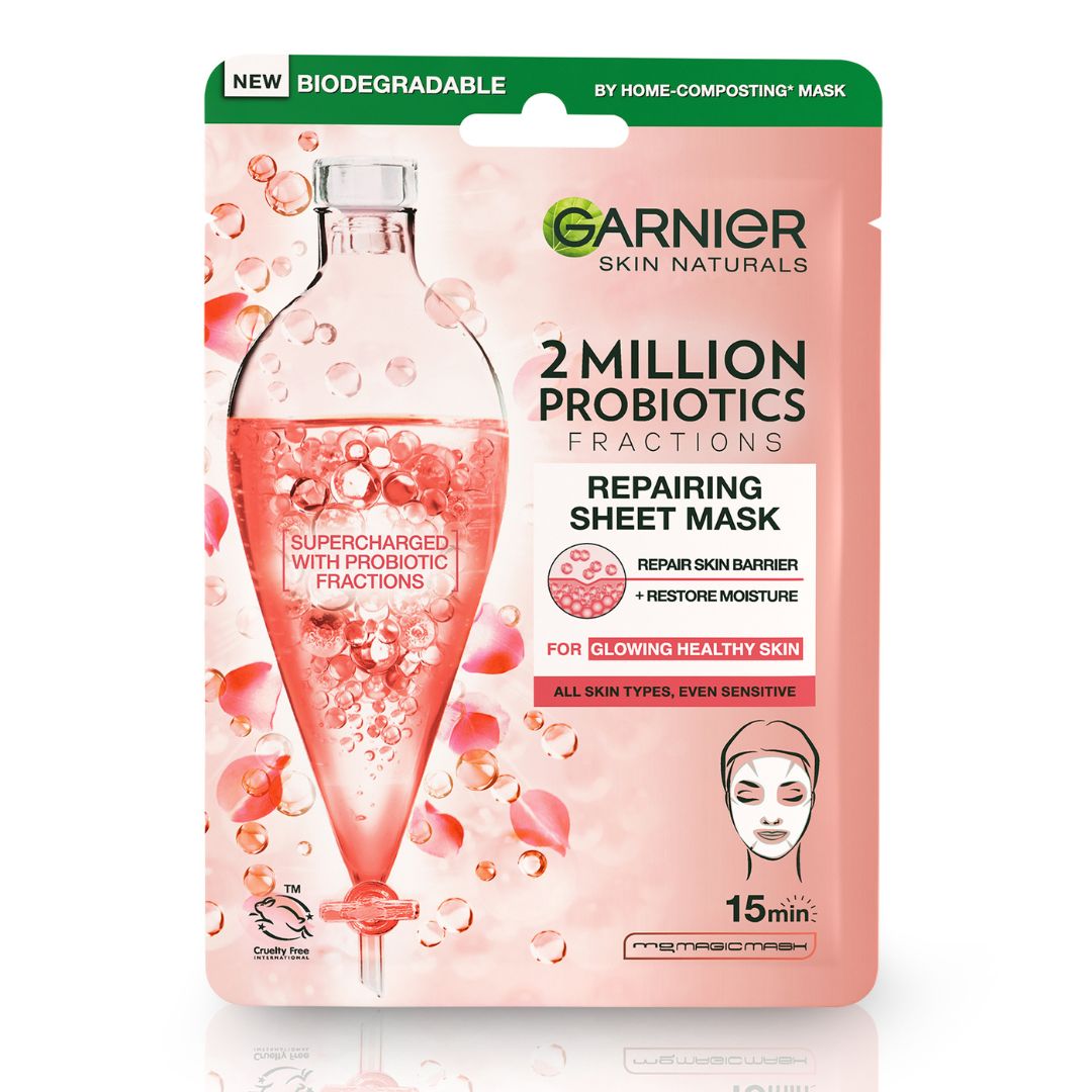 Masca servetel Garnier 2 Million Probiotic, 22 g, Loreal