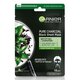 Masca servetel Garnier cu ceai negru Pure Charcoal, 28 g, Loreal 538695