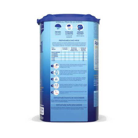 Lapte Praf Cesar Biotik 1, 0-6 luni, 800g, Aptamil 816679