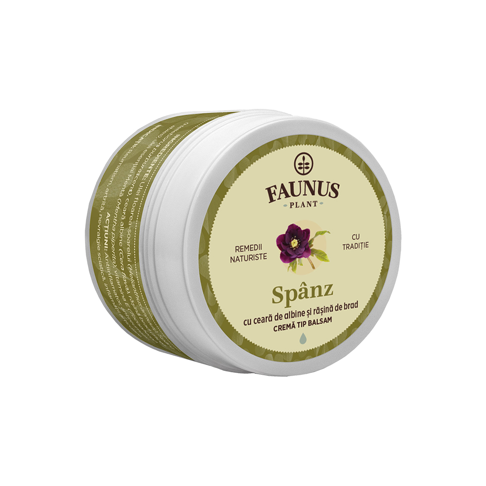 Unguent cu Spanz, 50 ml, Faunus Plant
