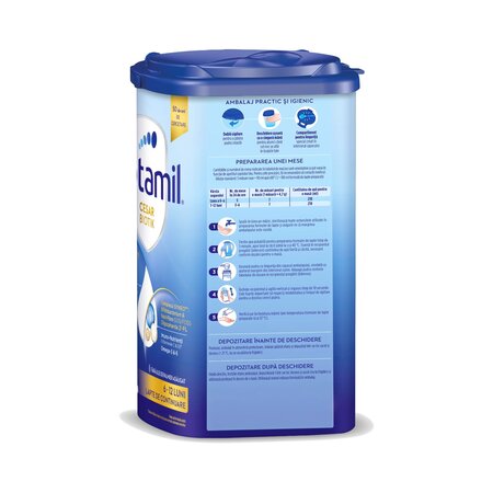 Lapte Praf CesarBiotik 2, 6-12 luni, 800g, Aptamil 816686