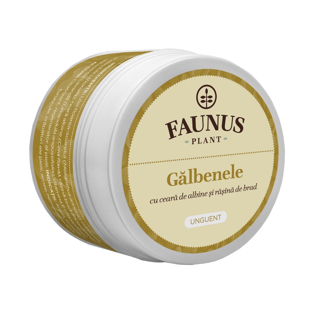 Unguent de galbenele, 50 ml, Faunus Plant