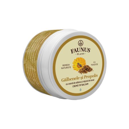 Unguent de galbenele si propolis, 50 ml, Faunus Plant