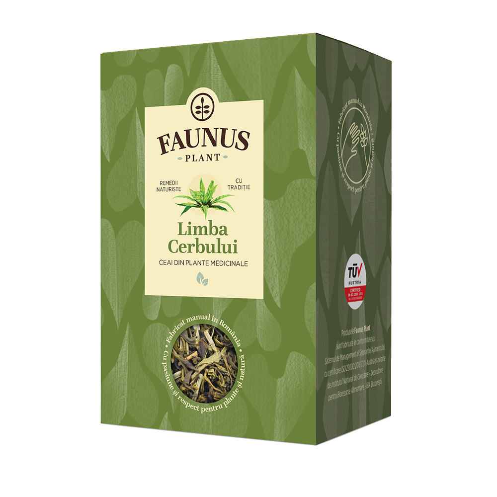 Ceai Limba Cerbului, 50 g, Faunus