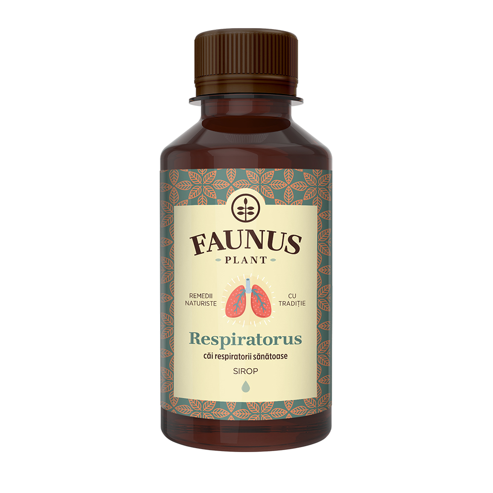 Sirop Respiratorus, 200 ml, Faunus Plant