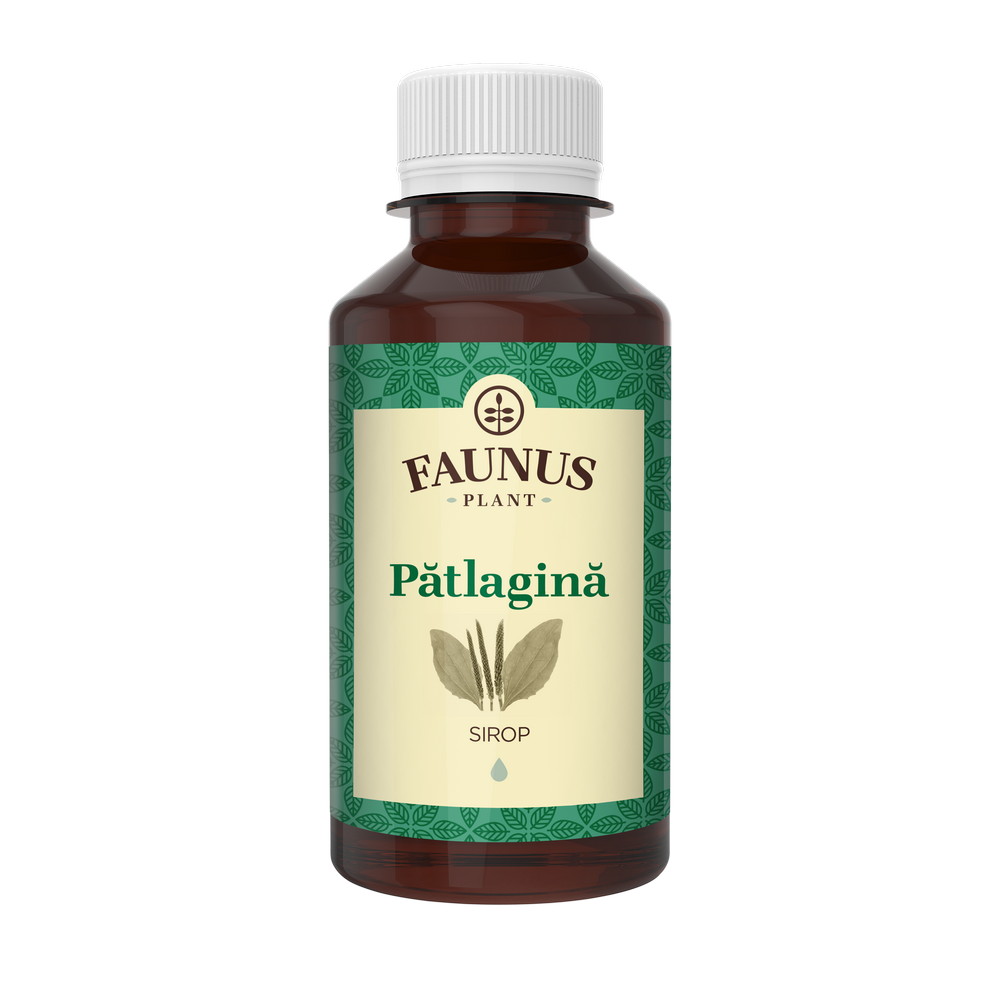 Sirop de Patlagina, 200 ml, Faunus Plant