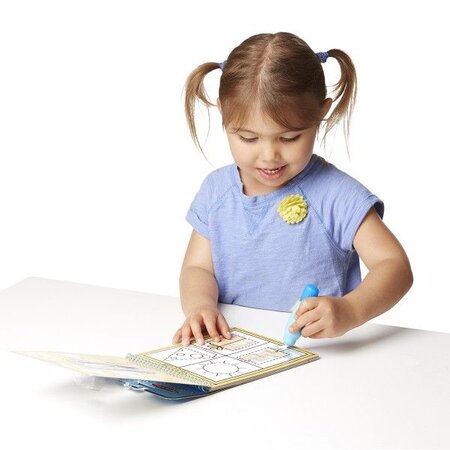 Carnet de colorat cu apa forme si culori, +4 ani, Melissa & Doug 538932