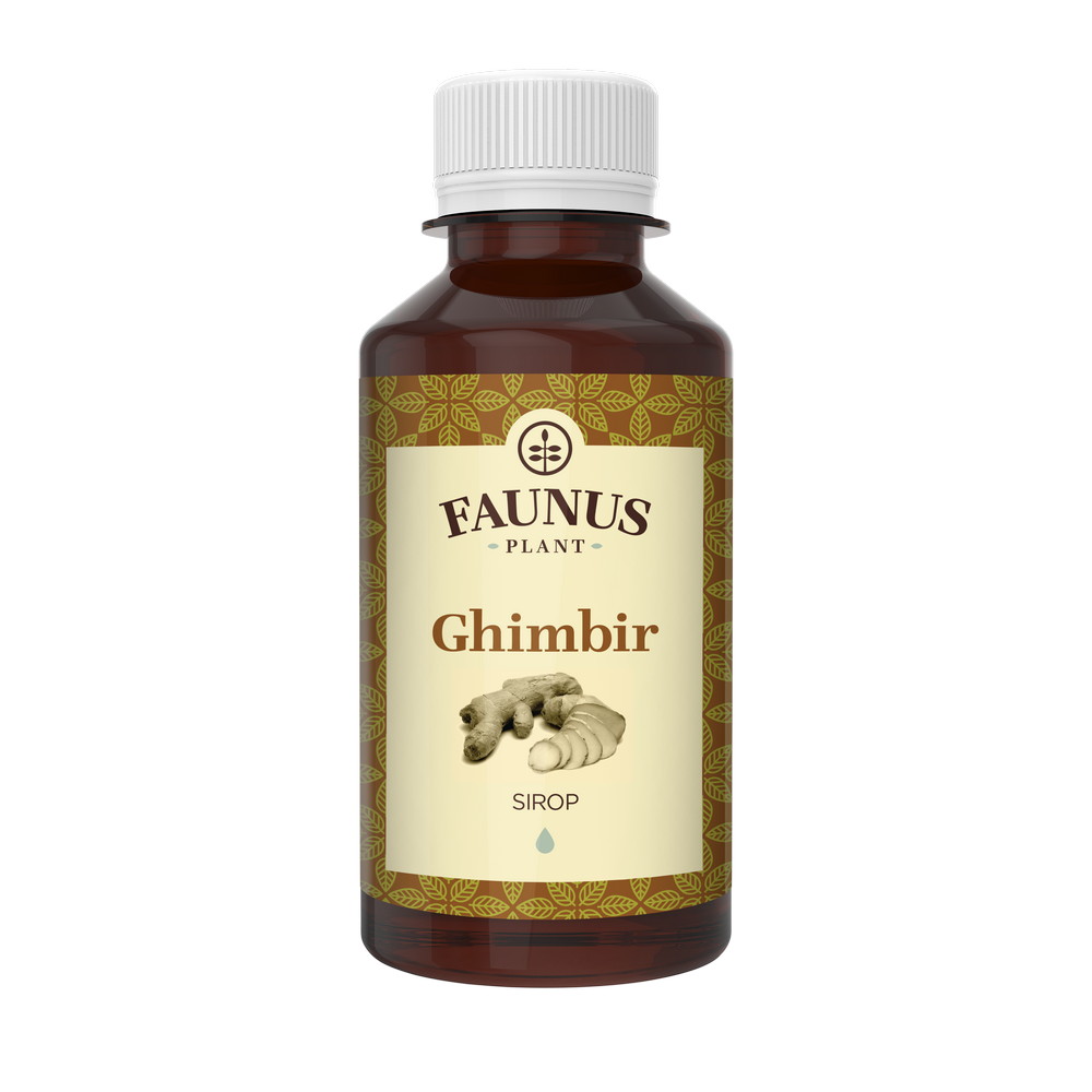 Sirop Ghimbir, 200 ml, Faunus Plant