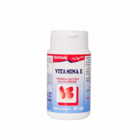 Vitamina E, 40 capsule, Favisan