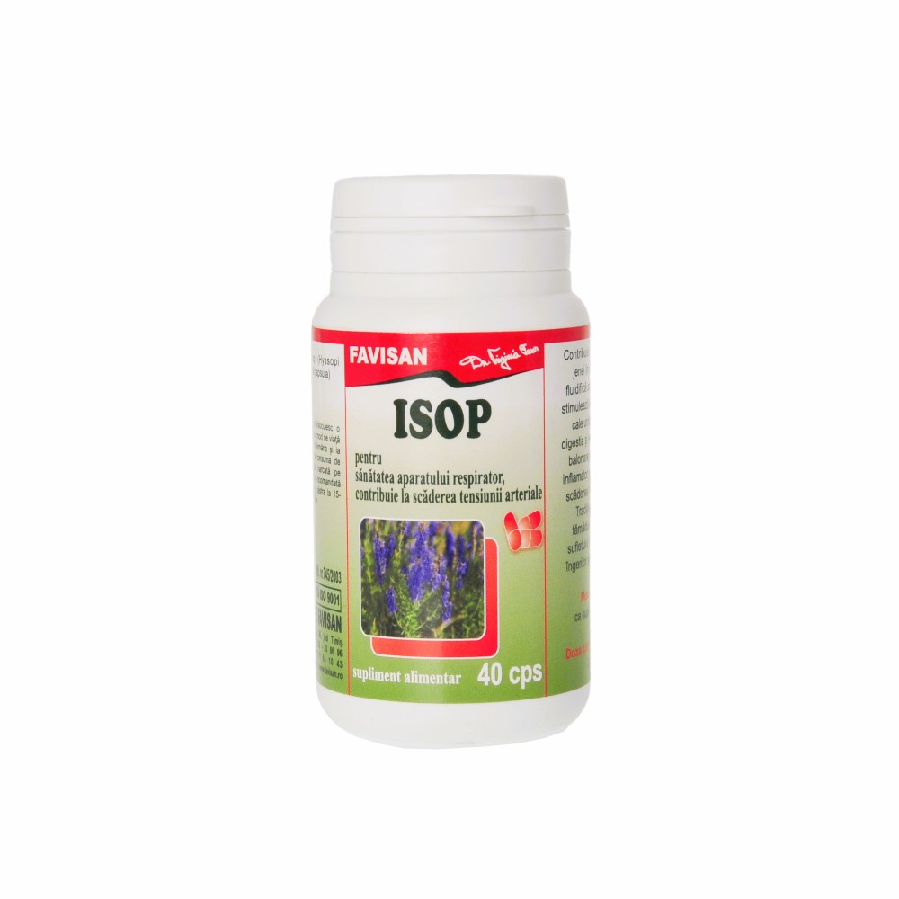 Isop, 40 capsule, Favisan