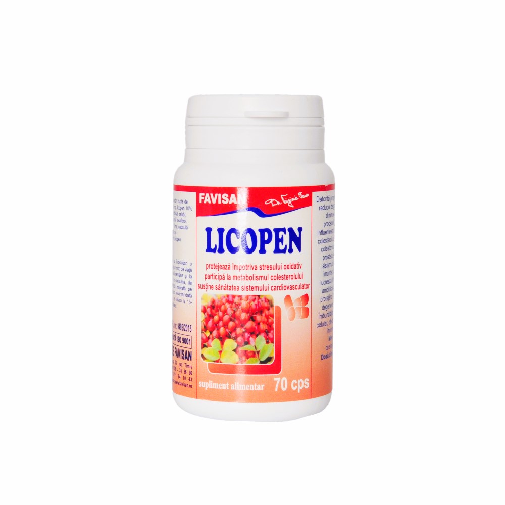 Licopen, 70 capsule, Favisan