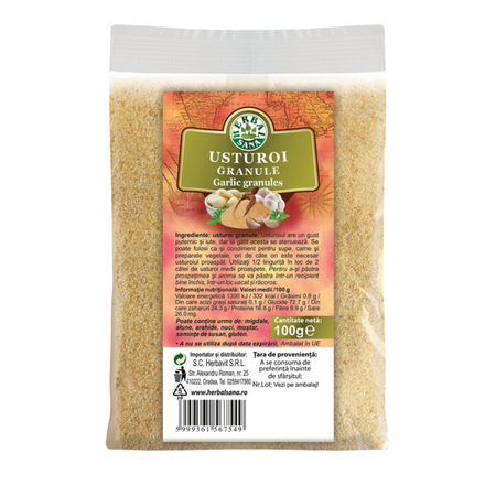 Usturoi granule, 100 g, Herbal Sana