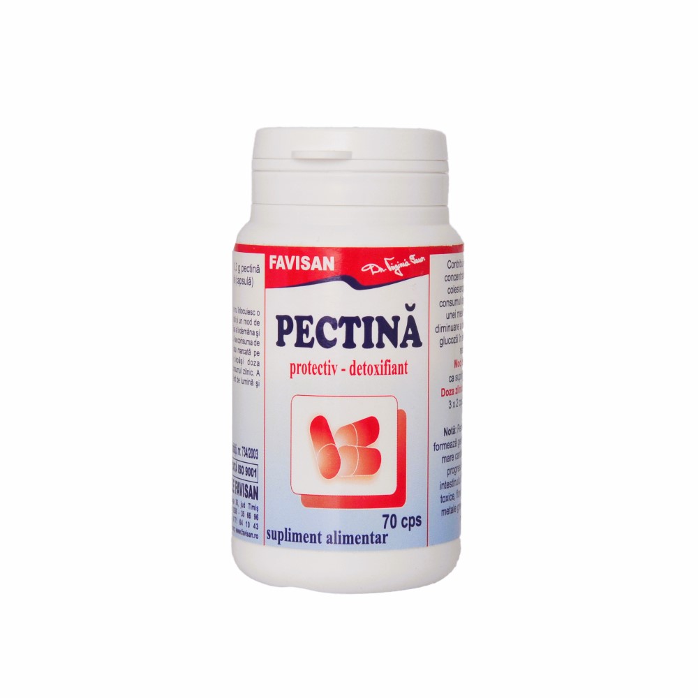 Pectina, 70 capsule, Favisan