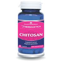 Chitosan, 60 capsule, Herbagetica