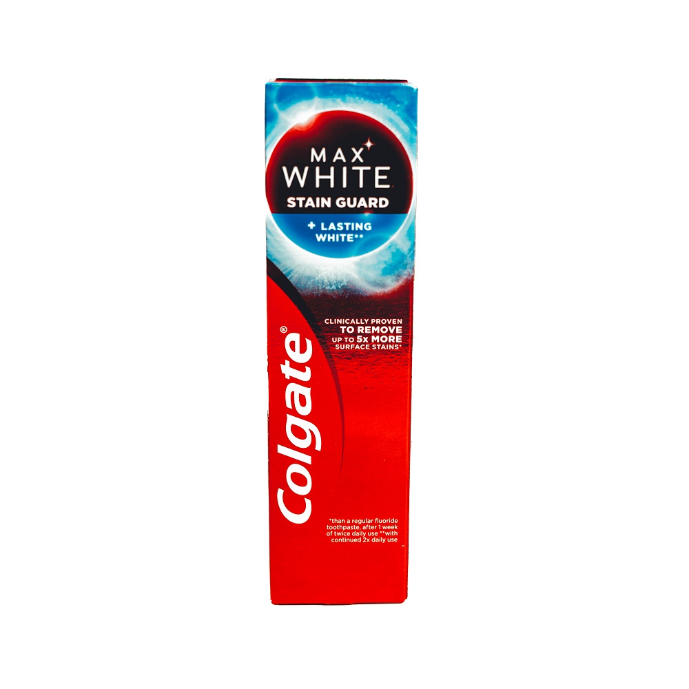 Pasta de dinti Max White Stain Guard, 75 ml, Colgate