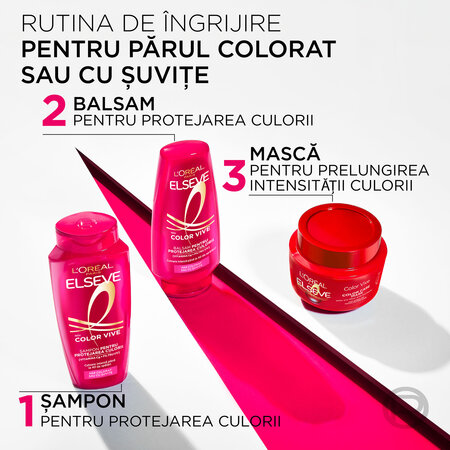Sampon pentru par vopsit Color Vive, 400 ml, Elseve 681621