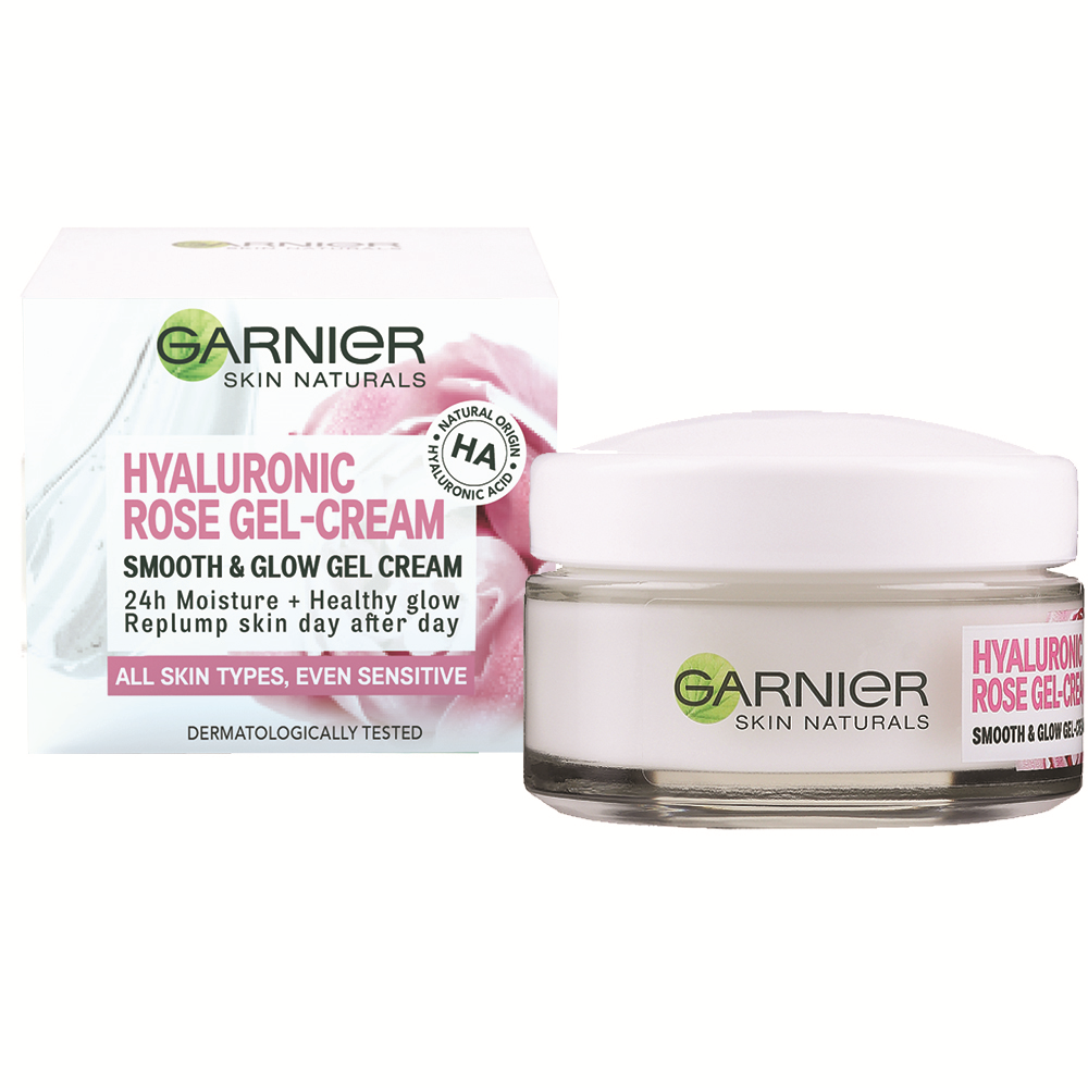 Garnier gel-crema hidratanta Hyaluronic Rose, 50 ml, Loreal