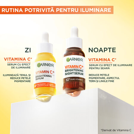Serum cu vitamina C Skin Naturals, 30 ml, Garnier 713441