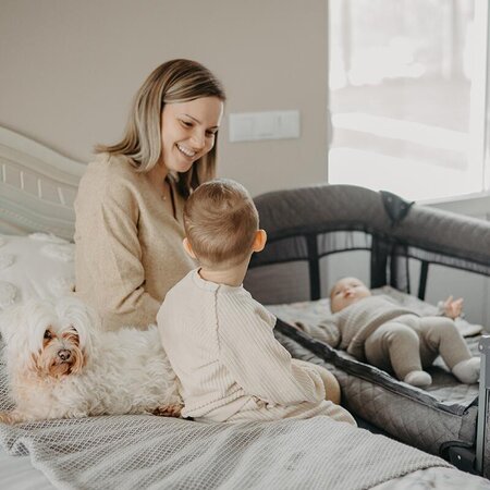 Patut co-sleeper Insieme, Greystone, Coccolle 539238