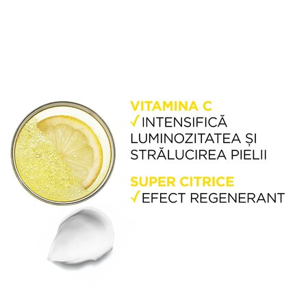 Garnier crema de zi iluminatoare cu vitamina C Skin Active, 50 ml, Loreal 539224