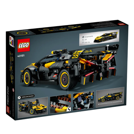 Bolid Bugatti Lego Technic, 9 ani+, 42151, Lego 539855