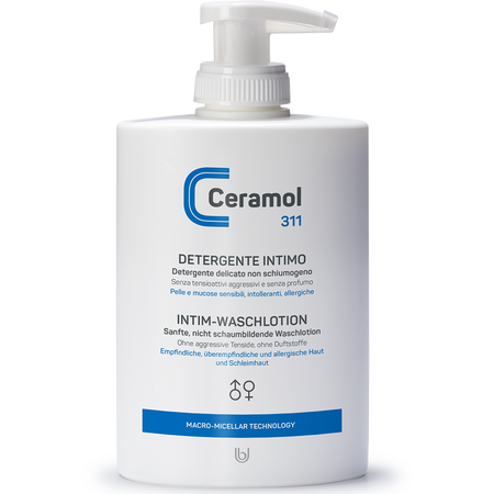 Gel igiena intima pentru piele sensibila 311, 50ml, Ceramol