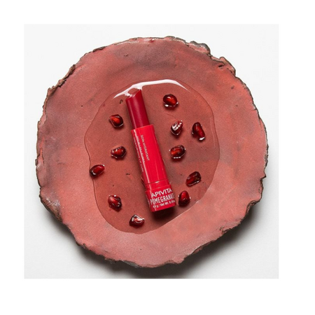 Balsam pentru buze cu aroma de rodie, 4.4 g, Apivita 583471