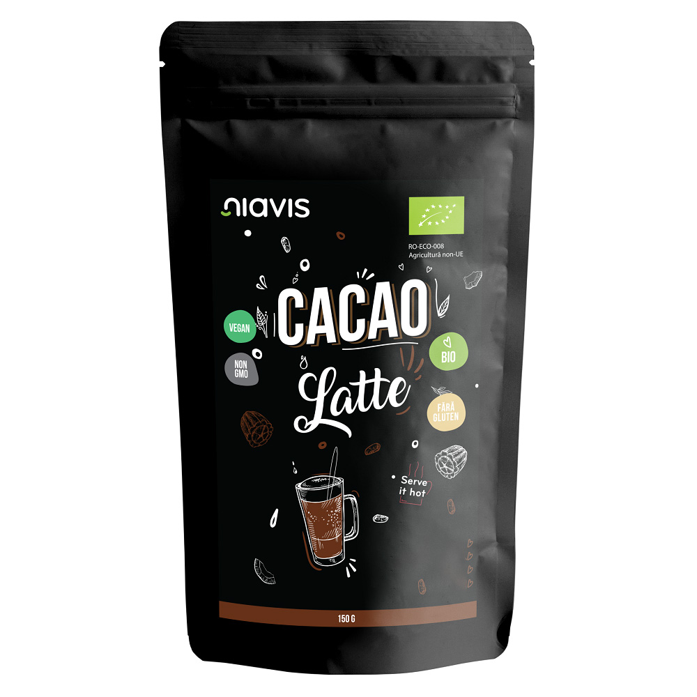 Cacao latte pulbere Bio, 150 g, Niavis Bio