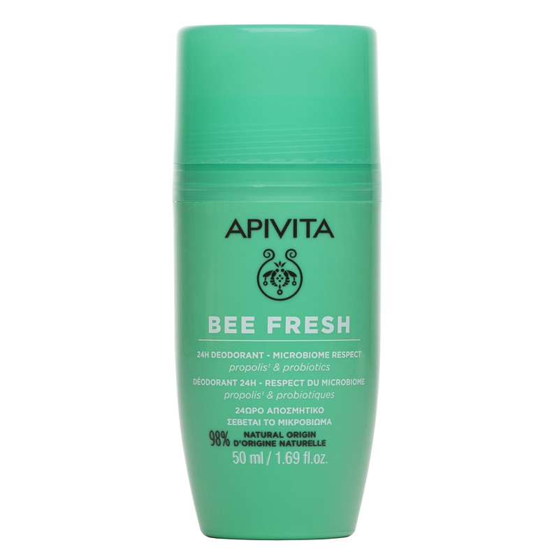 Deodorant Roll-on Fresh, 50 ml, Apivita