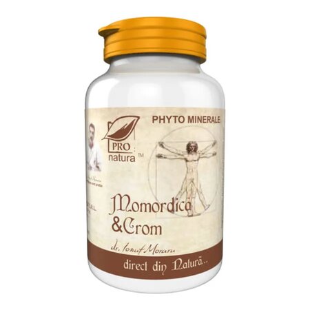 Momordica plus crom, 60 capsule, Pro Natura