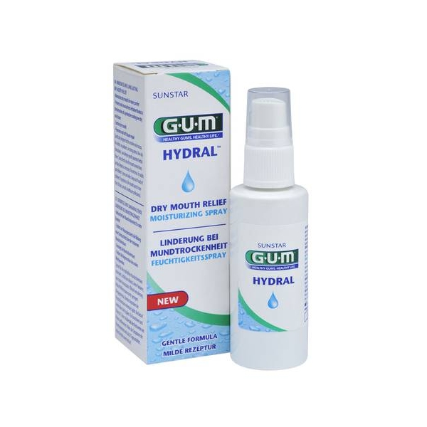 Spray pentru gura uscata Hydral, 50 ml, Sunstar Gum