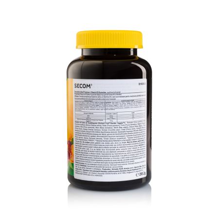 Calcium + D3 Alive, 60 jeleuri, Natures Way 776245