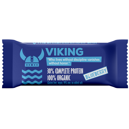 Baton proteic bio cu coacaze Viking