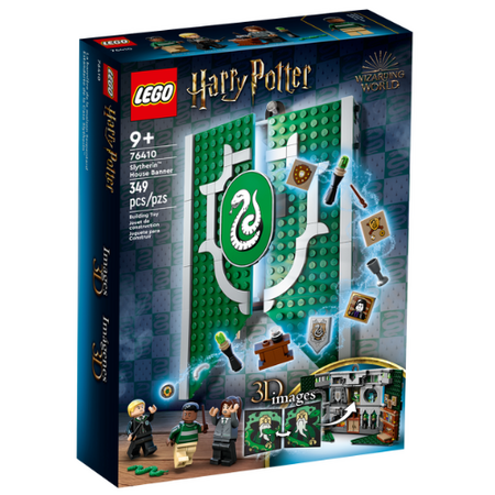 Bannerul Casei Slytherin Lego Harry Potter, 9 ani+, 76410, Lego 539586