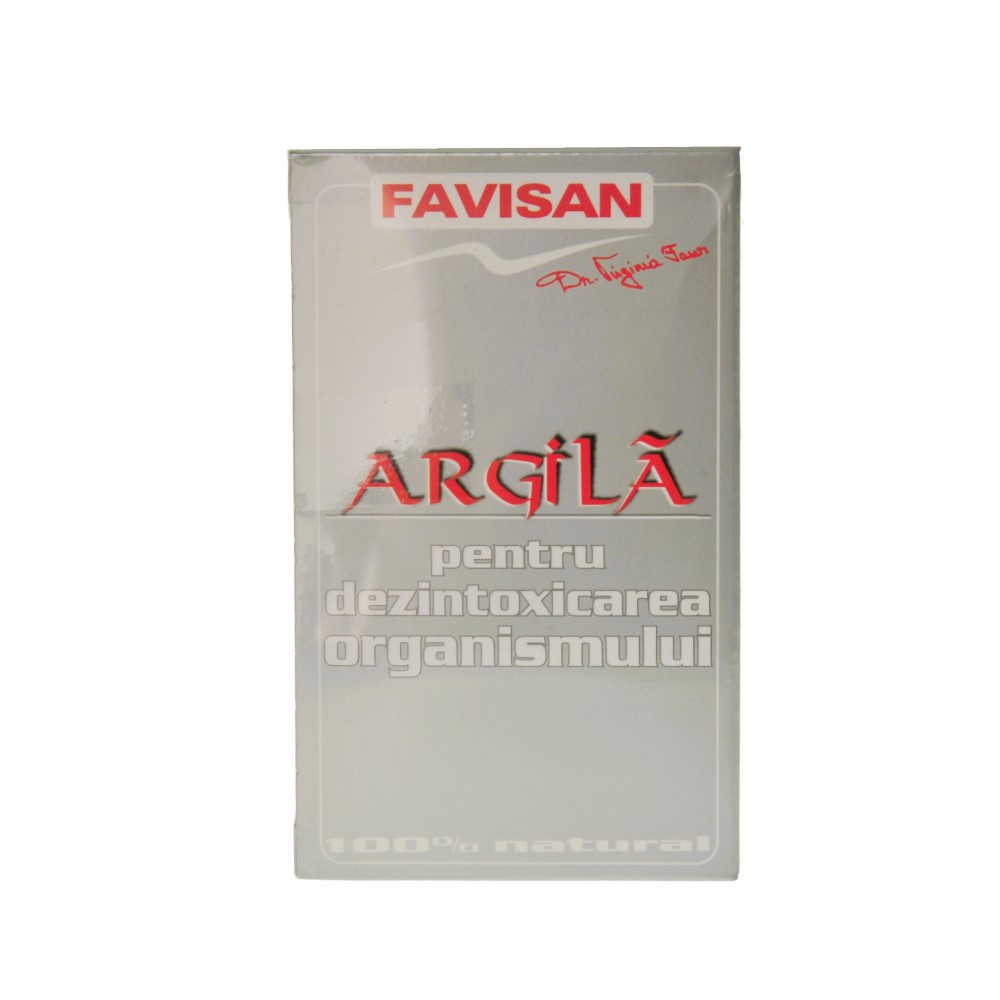 Argila pulbere, 100 g, Favisan