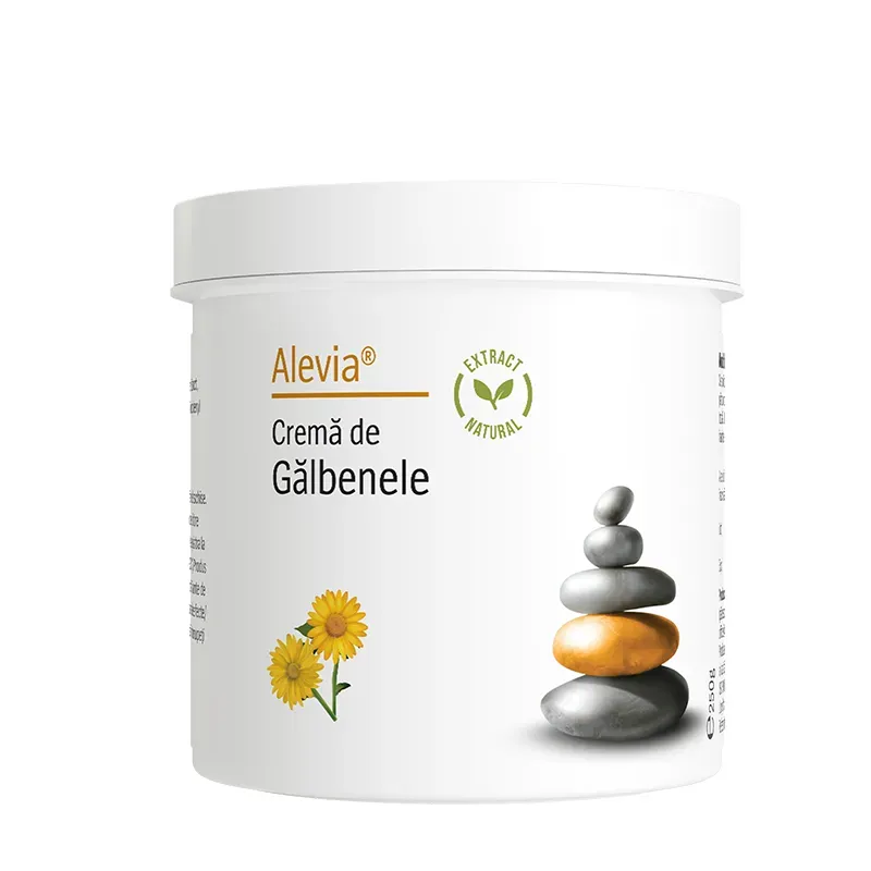 Crema de galbenele, 250 g, Alevia