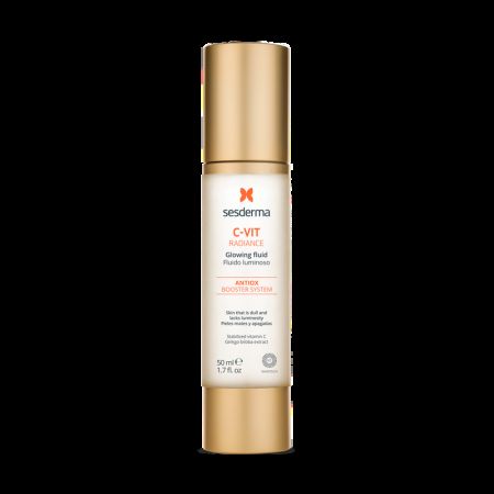 Fluid pentru luminozitatea tenului C-Vit Radiance, 50 ml, Sesderma 772937