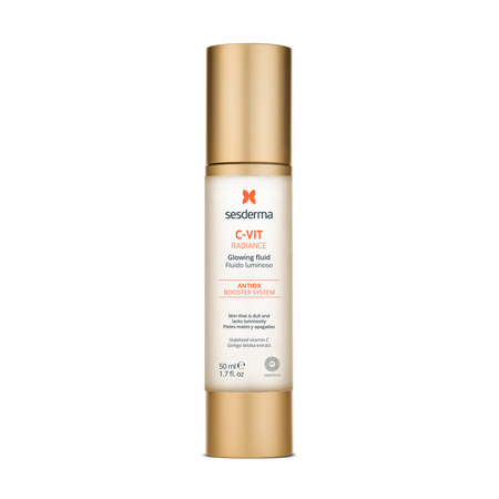 Fluid pentru luminozitatea tenului C-Vit Radiance, 50 ml, Sesderma 772937