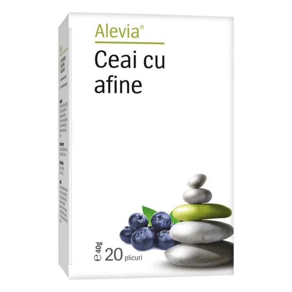 Ceai cu Afine, 20 plicuri Alevia