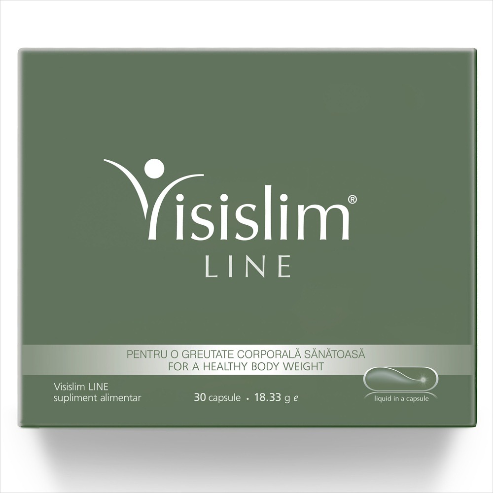 Capsule pentru reducerea greutatii Visislim Line, 30 capsule, Vitaslim