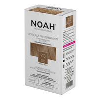 Vopsea de par naturala, Blond auriu 7.3, 140 ml, Noah