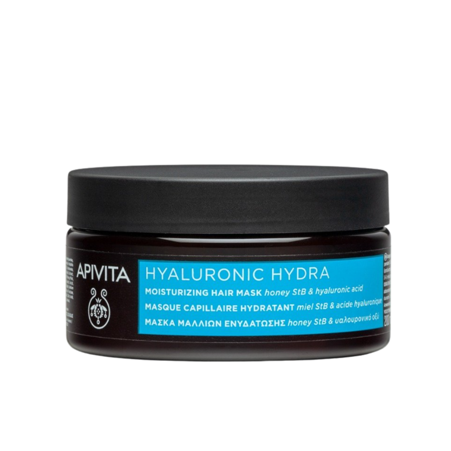 Masca hidratanta pentru par Hyaluronic Hydra, 200 ml, Apivita